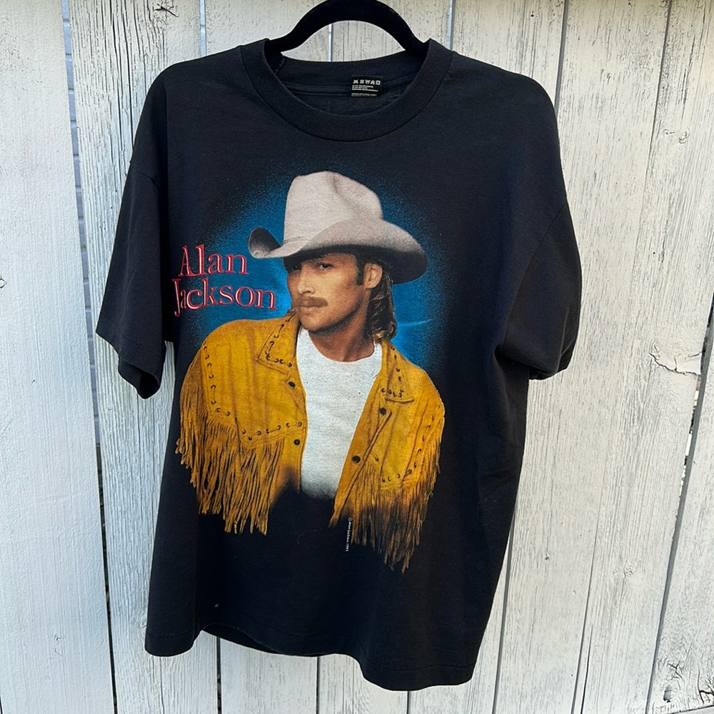 Vintage Alan Jackson country music shirt
